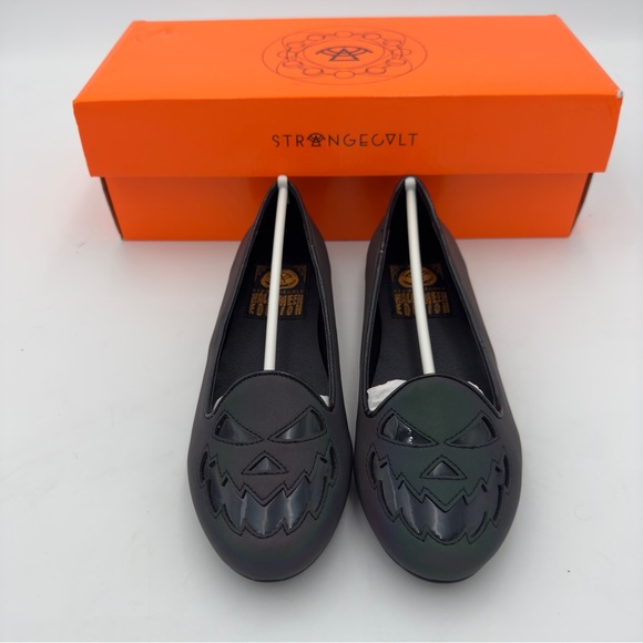 Strange Cvlt Black Krypt Web Creepers Women’s platform Sz 10 - Picture 6 of 13